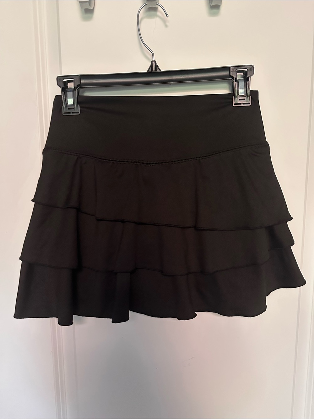 Revival by Altar’d State Black Tiered Athletic Skirt for Women - Picture 2 of 7